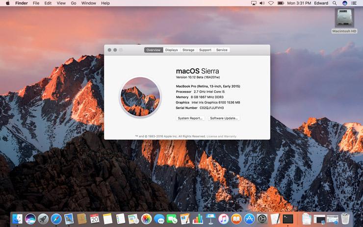 Mac Os X Sierra Image Download